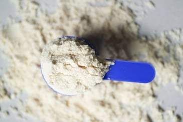 powder in a tub